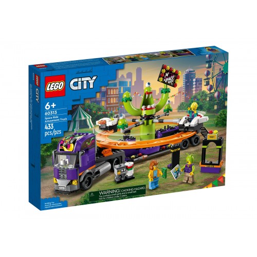 Конструктор LEGO City Space Ride Amusement Truck Set 60313