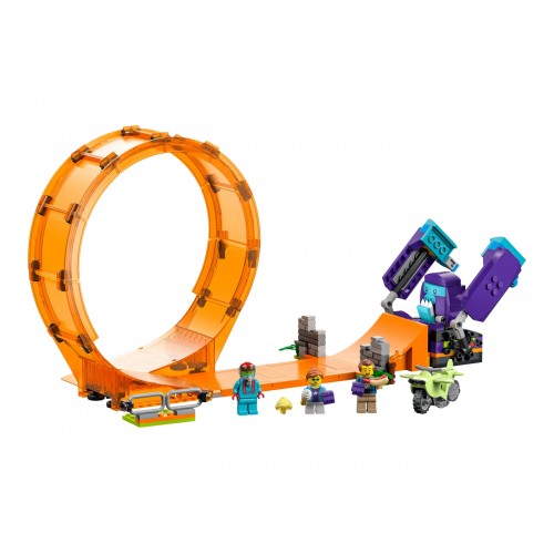 Конструктор LEGO City Stuntz Chimpanzee Smash Stunt Loop Set 60338