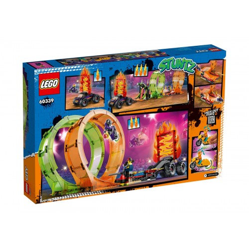 Конструктор LEGO City Stuntz Double Loop Stunt Arena Set 60339