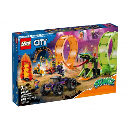 Конструктор LEGO City Stuntz Double Loop Stunt Arena Set 60339
