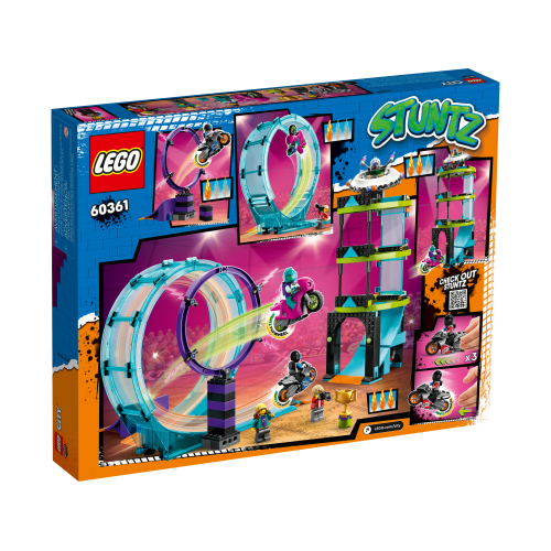 Конструктор LEGO City Ultimate Stunt Riders Challenge Set 60361