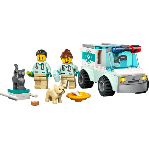 Конструктор LEGO City Vet Van Rescue Set 60382