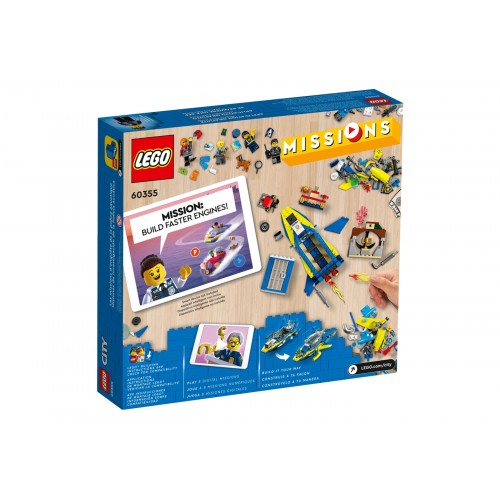 Конструктор LEGO City Water Police Detective Missions Set 60355