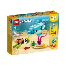 LEGO Creator 3 In 1 Dolphin and Turtle Set 31128