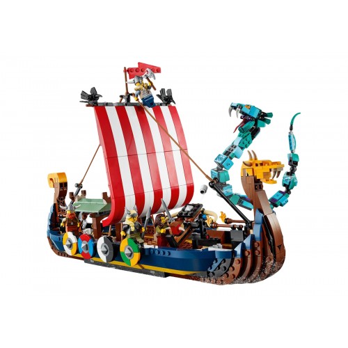 Конструктор LEGO Creator 3 in 1 Viking Ship and the Midgard Serpent Set 31132