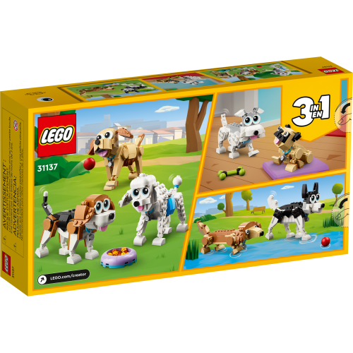 Конструктор LEGO Creator 3in1 Adorable Dogs Set 31137