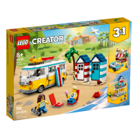 LEGO Creator 3in1 Beach Camper Van Set 31138