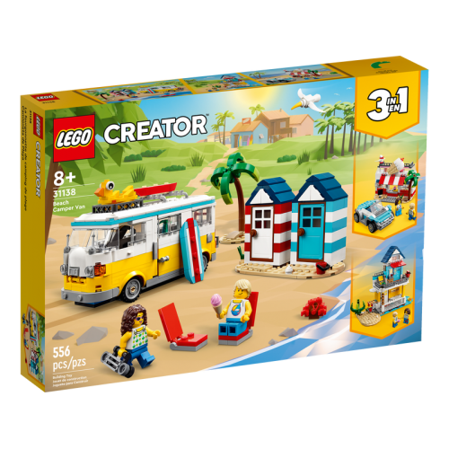 Конструктор LEGO Creator 3in1 Beach Camper Van Set 31138