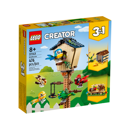 Конструктор LEGO Creator 3in1 Birdhouse Set 31143