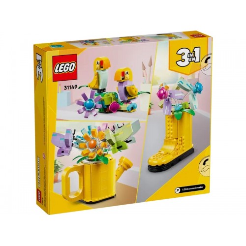 Конструктор LEGO Creator 3in1 Flowers in Watering Can Set 31149