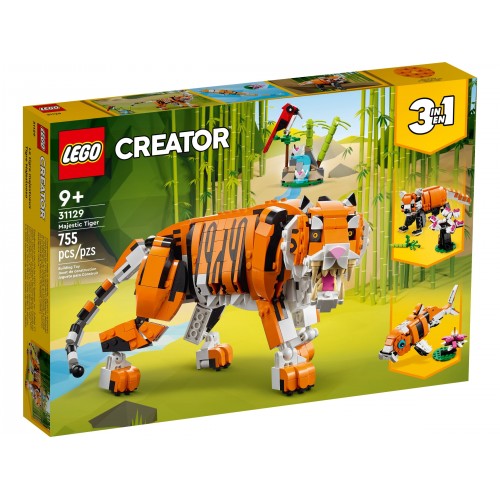 Конструктор LEGO Creator 3in1 Majestic Tiger Set 31129