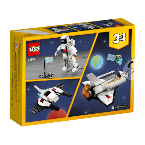 Конструктор LEGO Creator 3in1 Space Shuttle Set 31134