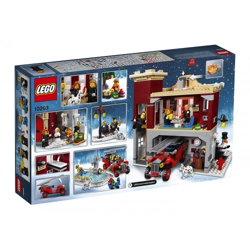 Конструктор LEGO Creator Winter Village Fire Station Set 10263