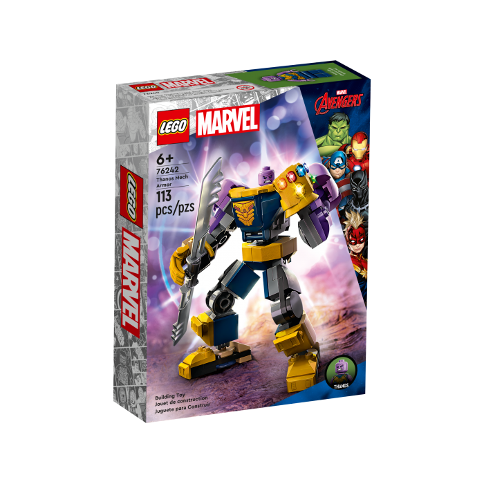 LEGO Marvel Avengers Thanos Mech Armor Set 76242