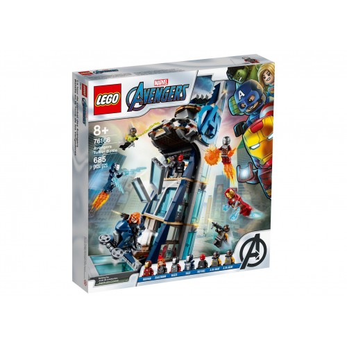 Конструктор LEGO Marvel Avengers Tower Battle Set 76166