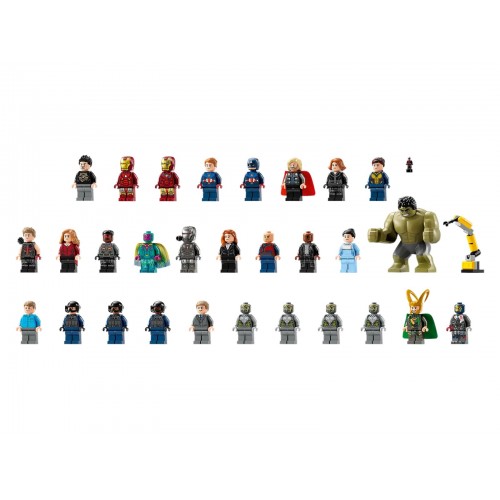 Lego avengers minifigures set online