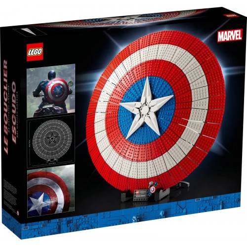 Конструктор LEGO Marvel Captain Americas Shield Set 76262