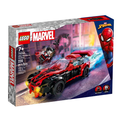 Конструктор LEGO Marvel Spider-Man Miles Morales vs. Morbius Set 76244