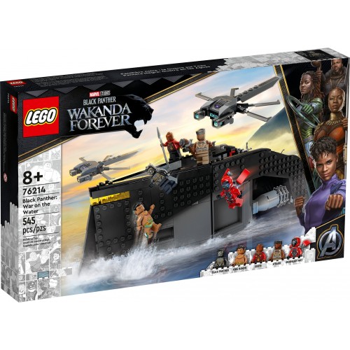 Конструктор LEGO Marvel Studios Black Panther Wakanda Forever Black Panther: War on the Water Set 76214
