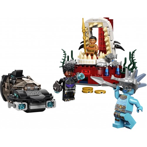 Конструктор LEGO Marvel Studios Black Panther Wakanda Forever King Namors Throne Room Set 76213