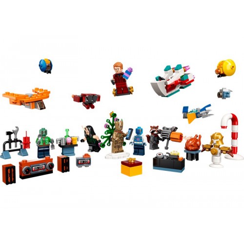 Конструктор LEGO Marvel Studios The Guardians of the Galaxy Holiday Special 2022 Advent Calendar Set 76231