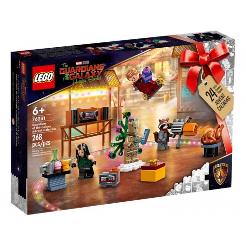 Конструктор LEGO Marvel Studios The Guardians of the Galaxy Holiday Special 2022 Advent Calendar Set 76231