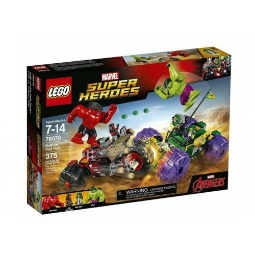 Конструктор LEGO Marvel Super Heroes Hulk vs Red Hulk Set 76078
