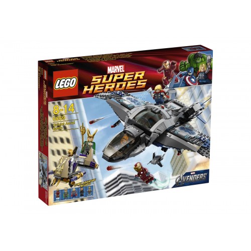 Конструктор LEGO Marvel Super Heroes Quinjet Aerial Battle Set 6869