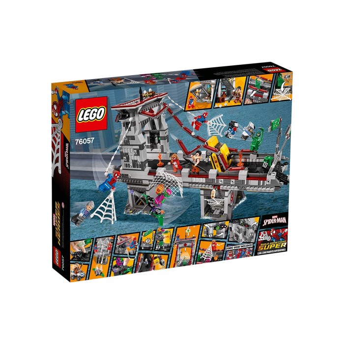 LEGO Marvel Super Heroes Spider Man Web Warriors Ultimate Bridge Battle Set 76057