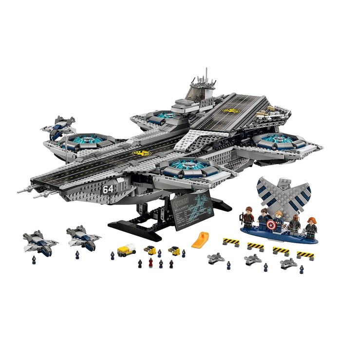 LEGO Marvel Super Heroes the SHIELD Helicarrier Set 76042