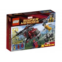 LEGO Marvel Super Heros X-Men Wolverines Chopper Showdown Set 6866