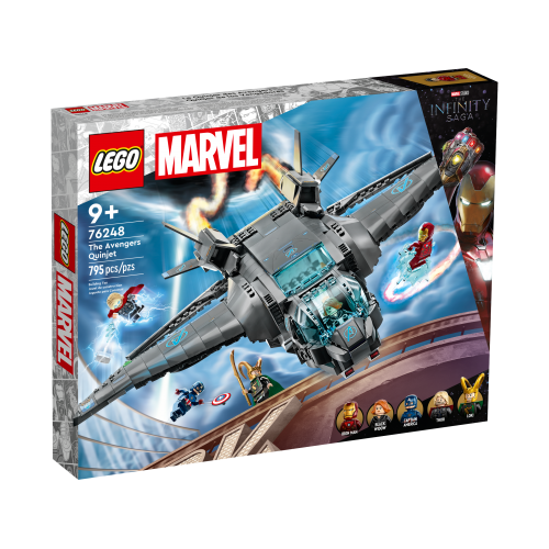 Конструктор LEGO Marvel The Infinity Saga The Avengers Quinjet Set 76248