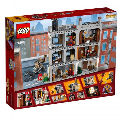 Конструктор LEGO Marvel Super Heroes Sanctum Sanctorum Showdown Set 76108