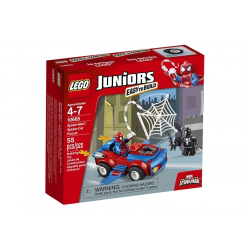 Конструктор LEGO Spider-Man Juniors Spider-Man: Spider-Car Pursuit Set 10665