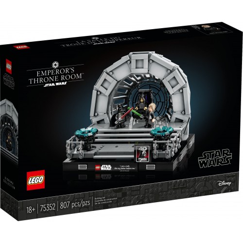 Конструктор LEGO Star Wars Emperors Throne Room Set 75352