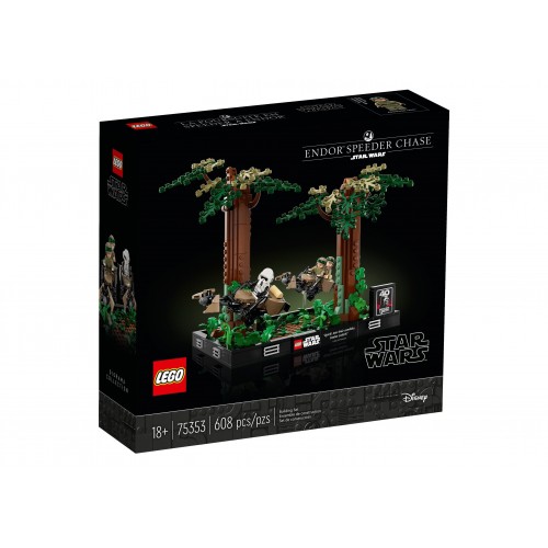 Конструктор LEGO Star Wars Endor Speeder Chase Diorama Set 75353