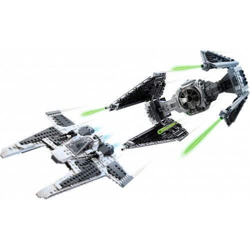 Конструктор LEGO Star Wars Mandalorian Fang Fighter vs Tie Interceptor Set 75348