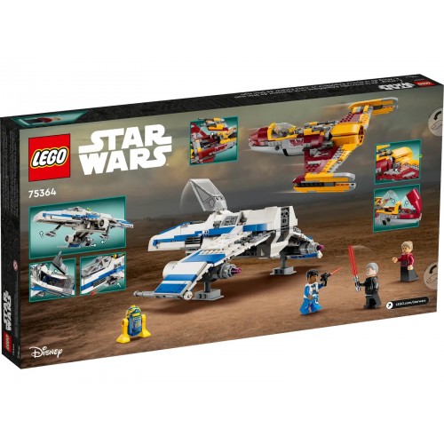 Конструктор LEGO Star Wars New Republic E-Wing vs. Shin Hati’s Starfighter Set 75364