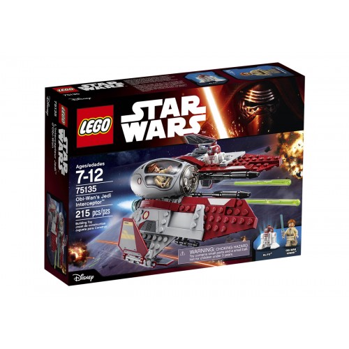 Конструктор LEGO Star Wars Obi-Wans Jedi Interceptor Set 75135