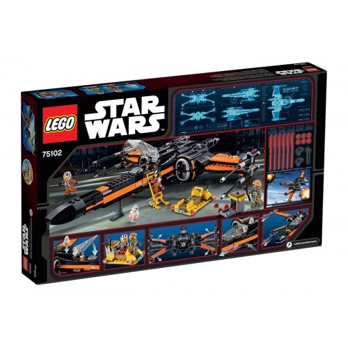 Конструктор LEGO Star Wars Poes X-wing Fighter Set 75102