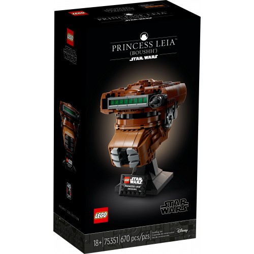 Конструктор LEGO Star Wars Princess Leia (Boushh) Helmet Set 75351