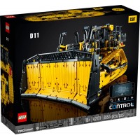 LEGO Technic App-Controlled Cat D11 Bulldozer Set 42131 Yellow/Black
