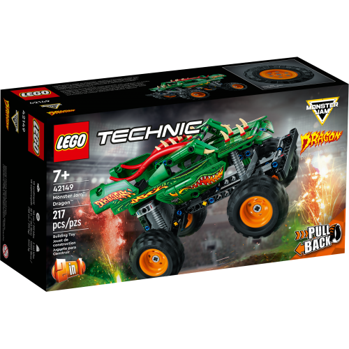 Конструктор LEGO Technic Monster Jam Dragon Set 42149