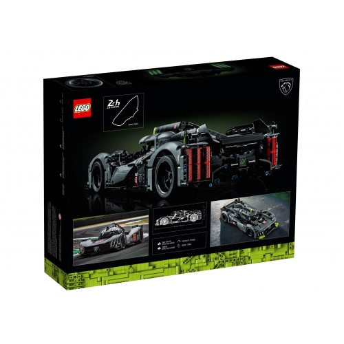Конструктор LEGO Technic PEUGEOT 9x8 24H Le Mans Hybrid Hypercar Set 42156