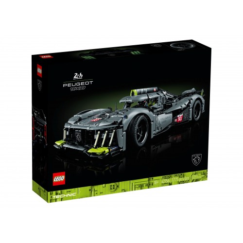 Конструктор LEGO Technic PEUGEOT 9x8 24H Le Mans Hybrid Hypercar Set 42156