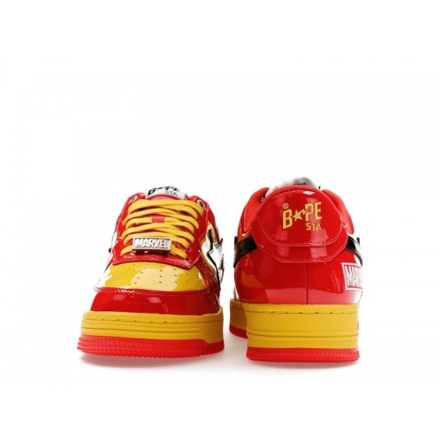A Bathing Ape Bape Sta Marvel Comics Iron Man (2022) - мужская сетка размеров