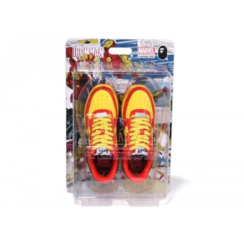 A Bathing Ape Bape Sta Marvel Comics Iron Man (2022) - мужская сетка размеров