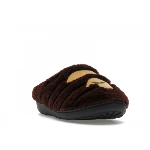 Кроссы A Bathing Ape Ape Head Puffer Sandals Subu Brown - мужская сетка размеров