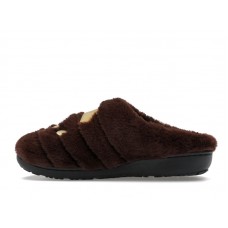 Кроссовки A Bathing Ape Ape Head Puffer Sandals Subu Brown