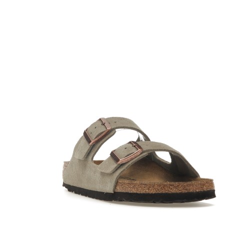 Birkenstock Arizona Suede Taupe - мужская сетка размеров